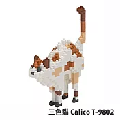 【Tico 微型積木】T-9802 三色貓 Calico