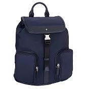 MONTBLANC 萬寶龍Sartorial Jet系列後背包-小/藍色