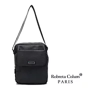 Roberta Colum - 型男嚴選防潑水側背斜背方包-共2色黑
