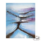 御畫房 手繪無框油畫-極光乍現 50x60cm(客製商品)