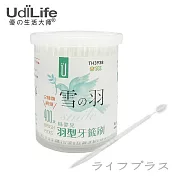 絲麥兒/雪羽牙籤刷圓罐/400支×12罐