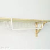 Peachy Life 日系層板加長置物籃架/吊掛/收納架