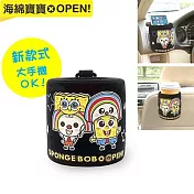 【海綿寶寶 x OPEN!】 冷氣孔/椅背兩用掛袋 (台灣製)