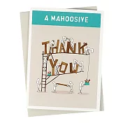 為你獻上最大的感謝之意【ABACUS HAROLD卡片-無限感謝】