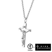 【ROYAL DAMON 羅亞戴蒙】xFollow聯名 925純銀系列 聖潔 項鍊 (大)