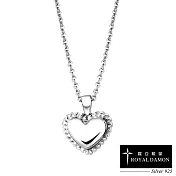 【ROYAL DAMON 羅亞戴蒙】925純銀系列 幸福圍繞 項鍊
