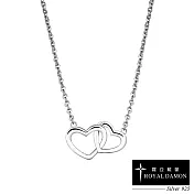 【ROYAL DAMON 羅亞戴蒙】925純銀系列 戀愛氛圍 項鍊
