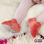 英國 POCONIDO 手工嬰兒絨絨鞋 (幸運紅)6-12個月