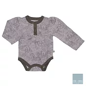 美國 FINN & EMMA 寶寶有機棉長袖包屁衣 (童話故事)6-9個月