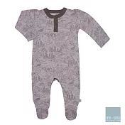 美國 FINN & EMMA 有機棉長袖包腳連身衣 (童話故事)6-9個月