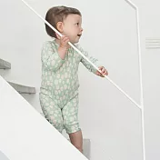 比利時 Trixie-有機棉長袖連身衣(86-92cm)-薄荷氣球