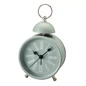 【日本BRUNO】仿古羅馬數字圓形鬧鐘灰色