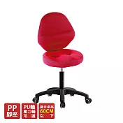 GXG 矮座工作椅 加椅背 (塑膠腳/防刮輪) TW-T10EXS請備註顏色