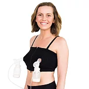 美國 Simple Wishes 簡單願望 免手持 哺乳內衣 擠奶內衣L-PLUS黑色