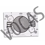 VOCAS後焦點圖白卡Backfocus White Card A4後調焦板移焦校正板後對焦板跑焦色溫白平衡板適 電影鏡頭測焦板