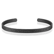 MANTRABAND Strength Hope Courage 力量希望勇氣 消光黑寬版