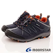 日本Moonstar戶外健走鞋-銀離子4E寬楦款-DM015深藍-25.5~27cmJP25.5深藍
