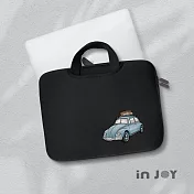 INJOYmall for MacBook Air MacBook Pro 11吋 慢活金龜車 apple筆電包 筆電保護套 A / 藍色金龜車