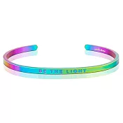 MANTRABAND 悄悄話手環 Be The Light 綻放光芒 極光手環