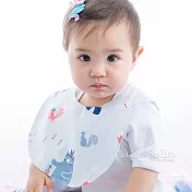 Cutie Bella印花布 純棉 防水圍兜/口水巾-Teepee 帳篷