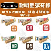 新上市 GOODIES 無穀《耐嚼型潔牙棒》 單支/包 10包組 犬用零食 潔牙獎勵 寵物牙齒保健磨牙 雞肝風味*10包