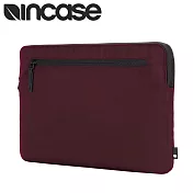 【INCASE】Compact Sleeve 12吋 耐用飛行尼龍筆電保護內袋 / 防震包 (酒紅)