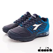 【DIADORA】潮流氣墊運動款MR6656黑藍-(25.5~28cm)JP25.5藍