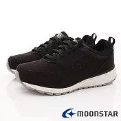 日本Moonstar戶外健走鞋-3E靜態防水防滑系列-SUL1666黑-22.5~25cmJP22.5黑