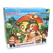 【Monchhichi夢奇奇】經典房屋組(內附Kauri公仔一隻)