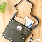 柔感加強型收納袋-軍綠-搭配斜肩帶