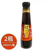 花東特產，精選黃金蜆依黃金比例調製【樂品食尚】花蓮壽豐農會-『蜆然埠同』蜆白醬油200ml/瓶x2瓶