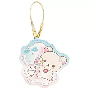 San-X 懶妹的珍珠貝殼海系列皮革車票夾