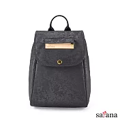 satana - 自在呀呼後背包 -黑麻花壓迷彩