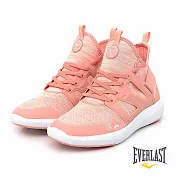 【EVERLAST】HIGH TOP輕量慢跑鞋 US6.5淺粉