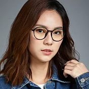 【大學眼鏡】AIMI 濾藍光霧黑色中性款眼鏡 2722霧黑