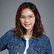 【大學眼鏡】AIMI 濾藍光多角設計潮流框眼鏡 9064玫瑰金