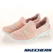 SKECHERS 女款 GO Walk 健走鞋15758 PKMT / 美國品牌、針織網布、避震、輕量US6粉彩