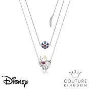Disney Jewellery 迪士尼小飛象馬戲團 鍍14K白金項鍊Dumbo Circus Ball Necklace by Couture Kingdom