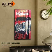 【ALMI】PAINTING-EXPLORER 60x100 木板畫(7款可選)MONACO