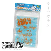 史努比夾鏈袋-特大-快樂-藍色-10入X6包