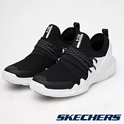 SKECHERS 男款 DLT-A 運動鞋999837 BKW / 美國品牌、輕量、耐磨、休閒鞋US8黑白
