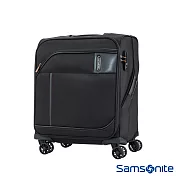Samsonite新秀麗 18吋Janik商務功能性飛機輪TSA布面登機箱(黑色)