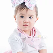 Cutie Bella豆豆印花領巾圍兜 口水巾 可雙面扣 Pinky-Jungle