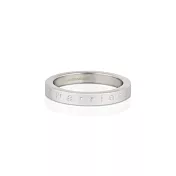 MANTRABAND 美國悄悄話戒指 Warrior 霧銀戒指 真正的戰士 (內徑1.5公分)5_附項鍊