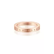 MANTRABAND 美國悄悄話戒指 Fearless 玫瑰金戒指 無所畏懼 勇敢追夢 (內徑1.5公分)5_附項鍊