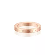 MANTRABAND 美國悄悄話戒指 Grateful 玫瑰金戒指 知足感恩 (內徑1.5公分)5_附項鍊