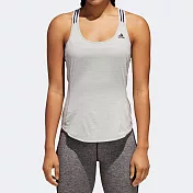 Adidas 女 PER XBACK 運動背心S灰色