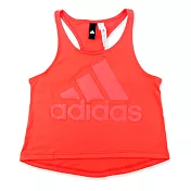 Adidas 女 SID CROP運動背心XS紅色