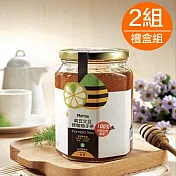 無添加果糖、無添加高果糖!!【樂品食尚】本產麻豆文旦蜂蜜柚子茶雙罐禮盒x2組(每組800g*2瓶)(免運宅配)
