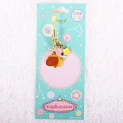 Kapibarasan 水豚君星座系列手機吊飾。獅子座